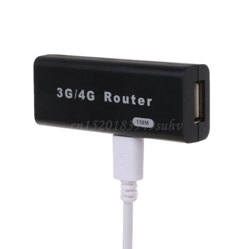 image-New WIFI Router Mini Portable 3G/4G WiFi Wlan Hotspot AP Client 150Mbps USB Wireless Router hot