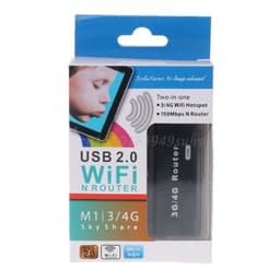 image-New WIFI Router Mini Portable 3G/4G WiFi Wlan Hotspot AP Client 150Mbps USB Wireless Router hot