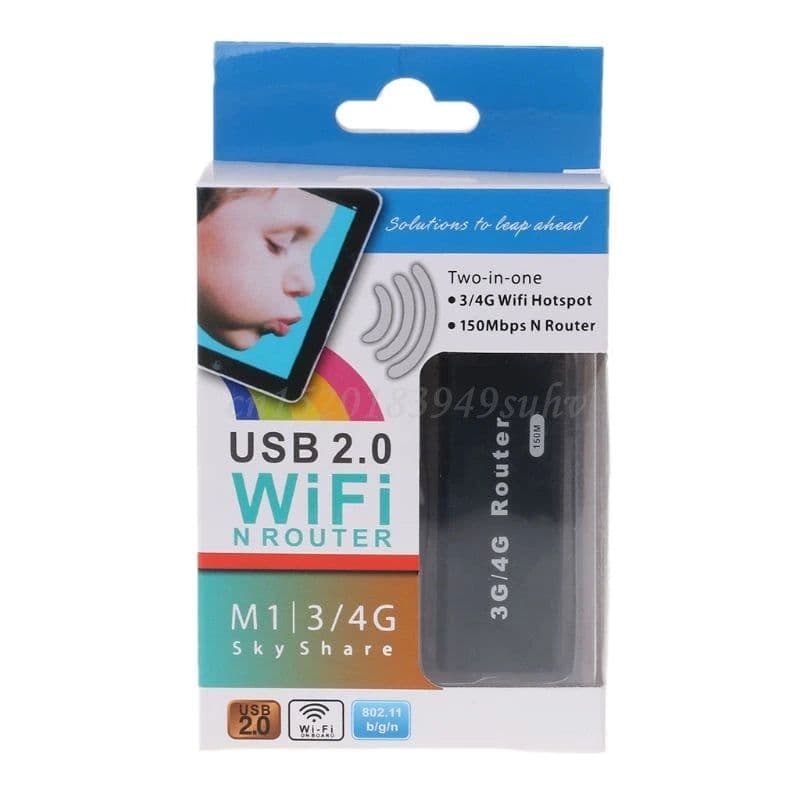 image-New WIFI Router Mini Portable 3G/4G WiFi Wlan Hotspot AP Client 150Mbps USB Wireless Router hot