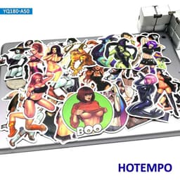 image-50Pieces Sexy Girls Angel Anger Devil Woman Beauty Lady Stickers for Phone Skateboard Bike Car Motorcycle Luggage Laptop Sticker