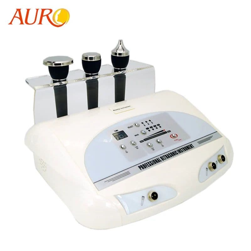 image-AURO Best Selling 1Mhz Ultrasound Facial Machine Ultrasonic Skin Tighten Face Massage Facial Cleansing Beauty Equipment for Home