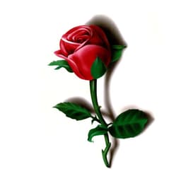 image-3D Red Rose Waterproof Temporary Tattoos Men Beauty Flowers Harajuku Tatoo Sleeves Faux Tatouage Temporaire Femme Stickers