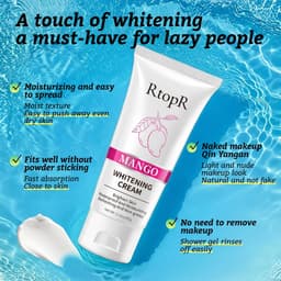 image-RtopR Whitening Cream No-makeup Face Cream Body No-makeup Cream Whitening Moisturizing No Makeup Required Apply For Whitening