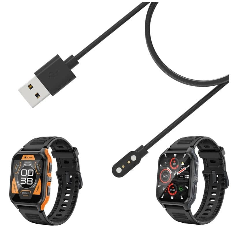 image-Smartwatch Dock Charger Adapter USB Charging Cable Power Charge Wire For Colmi P73 Sport Smart Watch Accessories