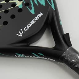image-CAMEWIN 4018 Padel Racket Tennis Carbon Fiber Soft EVA Face Tennis Paddle Racquet Racket with Padle Bag Cover,1