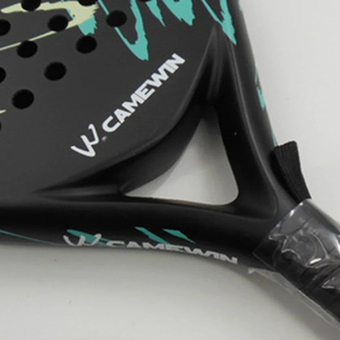 image-CAMEWIN 4018 Padel Racket Tennis Carbon Fiber Soft EVA Face Tennis Paddle Racquet Racket with Padle Bag Cover,1
