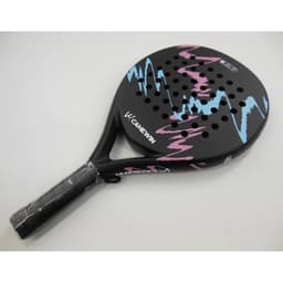image-CAMEWIN 4018 Padel Racket Tennis Carbon Fiber Soft EVA Face Tennis Paddle Racquet Racket with Padle Bag Cover,1