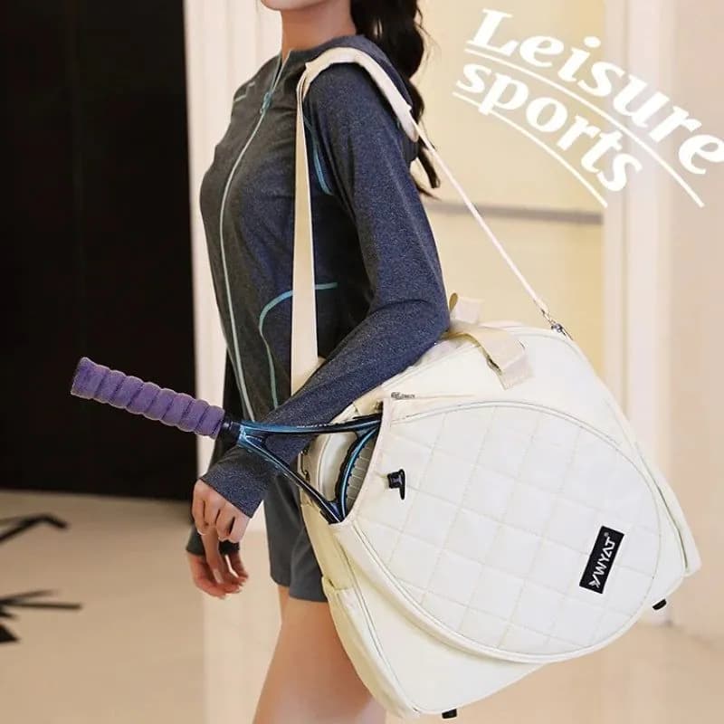 image-YWYAT Tennis Bag Badminton Bag Shoulder Hand Bag Squash Tennis Racket Bag Badminton Racket Bag Padel Tennis Bag Gym Bag Sports B