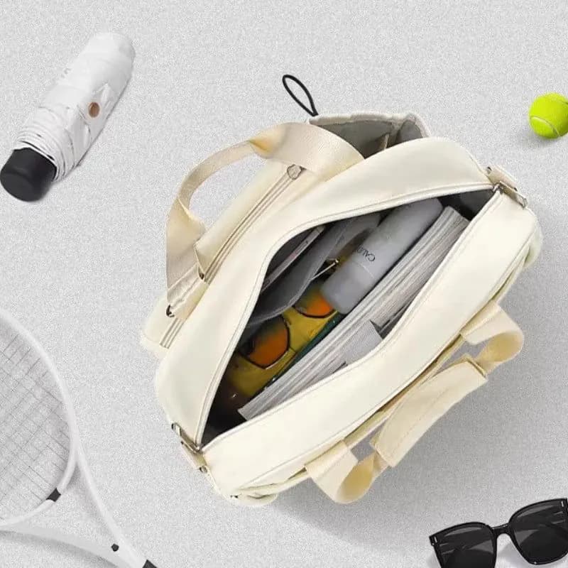 image-YWYAT Tennis Bag Badminton Bag Shoulder Hand Bag Squash Tennis Racket Bag Badminton Racket Bag Padel Tennis Bag Gym Bag Sports B