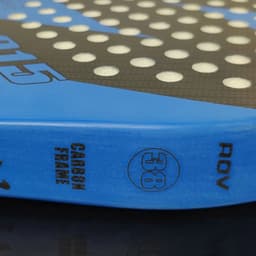 image-Camewin Padel Racket Beach Tennis Carbon Fiber and EVA Smooth Surface Durable Power Lite Paddleball Paddle Racket,Blue