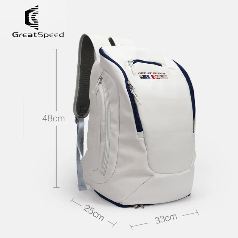 image-Original Brand Tennis Bag Tennis Rackets Padel Tennis Backpack Tennis Racket Backpack With Shoes Compartment Badminton Gym Bag