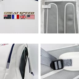 image-Original Brand Tennis Bag Tennis Rackets Padel Tennis Backpack Tennis Racket Backpack With Shoes Compartment Badminton Gym Bag