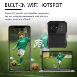 image-1080P HD Action Camera Portable Sports Camera Wifi Dv Camcorder Loop Recording Support Tf Card Night Vision Cam with Back Clip