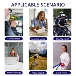 image-1080P HD Action Camera Portable Sports Camera Wifi Dv Camcorder Loop Recording Support Tf Card Night Vision Cam with Back Clip