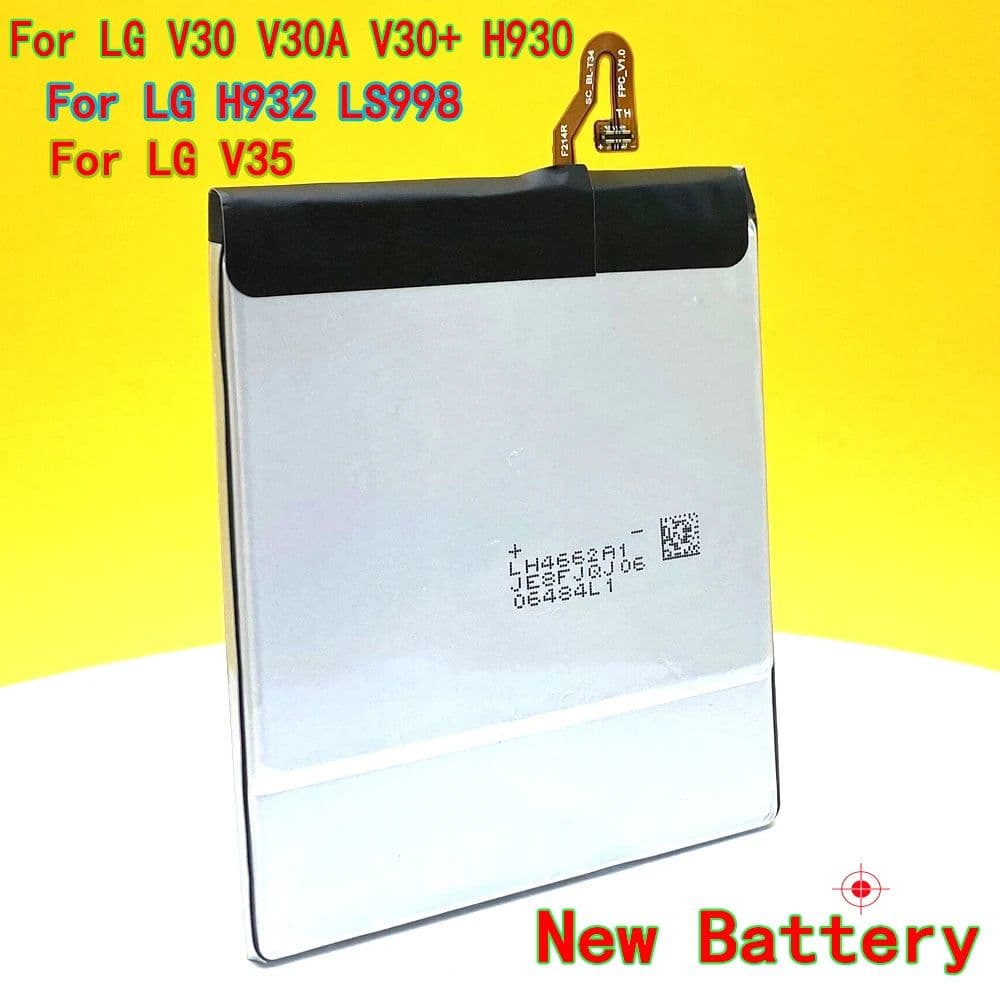 image-New 3300mAh BL-T34 Battery For LG V30 V30A H930 H932 LS998 V35 V30 PLUS Phone Replacement High Quality With Tracking Number