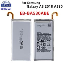 image-Brand New EB-BA530ABE 3000mAh Battery For Samsung Galaxy A8 2018 A530 SM-A530 A530F A530K/L/S/W A530N/DS Batteries+Tools