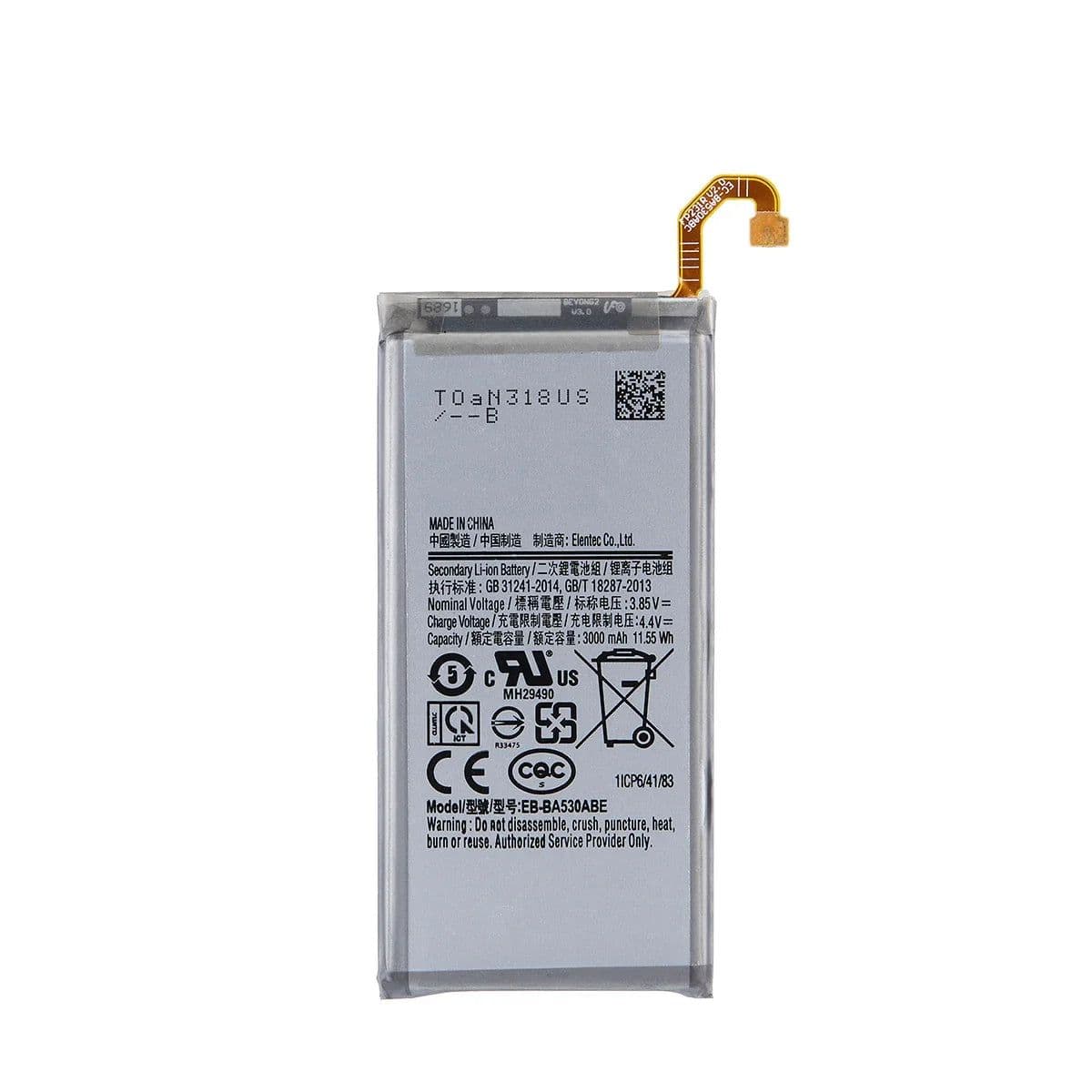 image-Brand New EB-BA530ABE 3000mAh Battery For Samsung Galaxy A8 2018 A530 SM-A530 A530F A530K/L/S/W A530N/DS Batteries+Tools