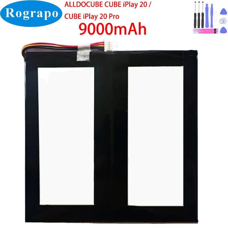 image-New 3.8V 9600mAh 3449119-1S2P Tablet PC Battery For Alldocube Cube iPlay 20 iPlay20 Pro Accumulator with 5-Wire Plug