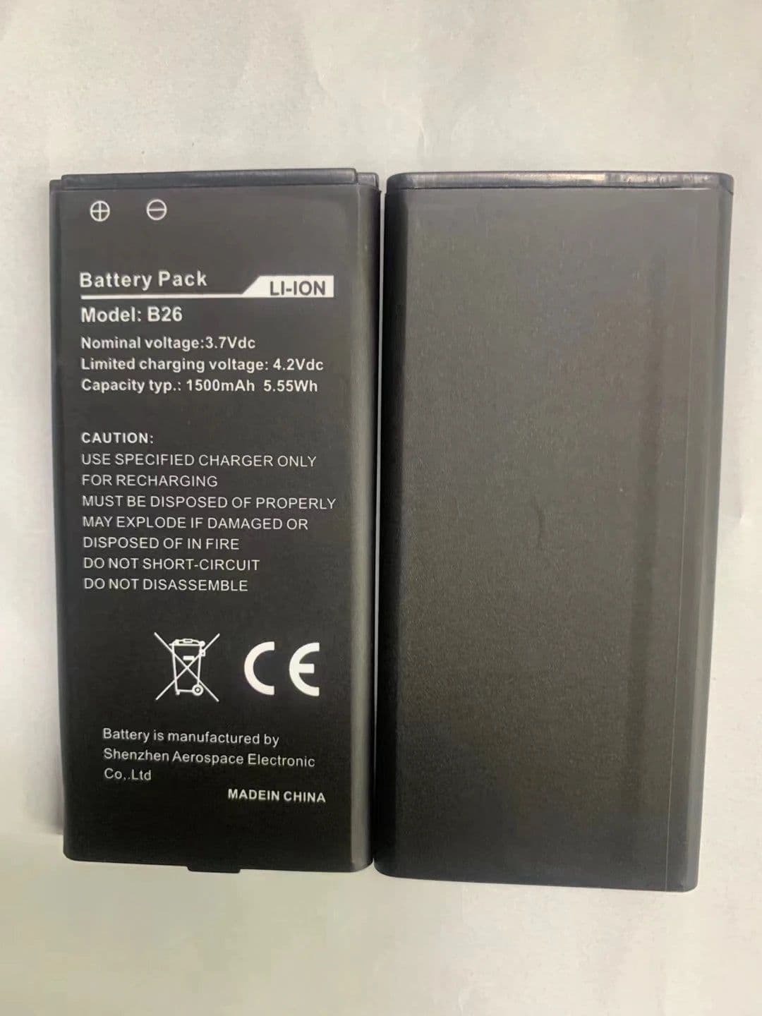 image-Original New battery 1500mah for Caterpillar CAT B26 mobile phone High Quality battery