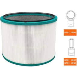 image-Air Purifier Filter Replacement for Dyson HP00 HP01 HP02 HP03 DP01 DP03 Desk Purifiers Compatible with Part 968125-03