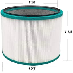 image-Air Purifier Filter Replacement for Dyson HP00 HP01 HP02 HP03 DP01 DP03 Desk Purifiers Compatible with Part 968125-03