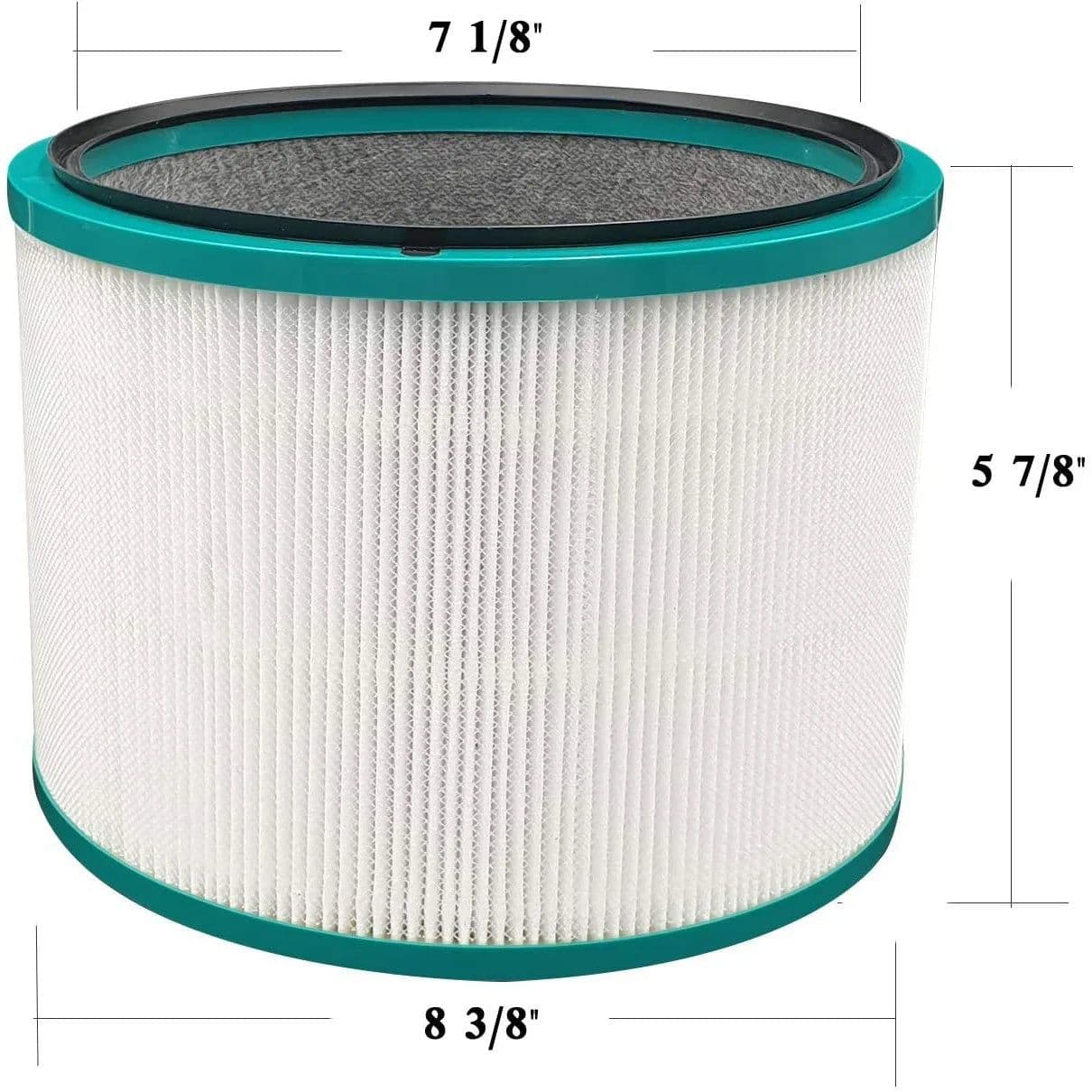image-Air Purifier Filter Replacement for Dyson HP00 HP01 HP02 HP03 DP01 DP03 Desk Purifiers Compatible with Part 968125-03