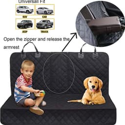 image-Car Pet Back Seat Pet Cover Protector Mat Rear Safety Car Travel Accessories for Pet Dog Cat Pet Carrier Supplies