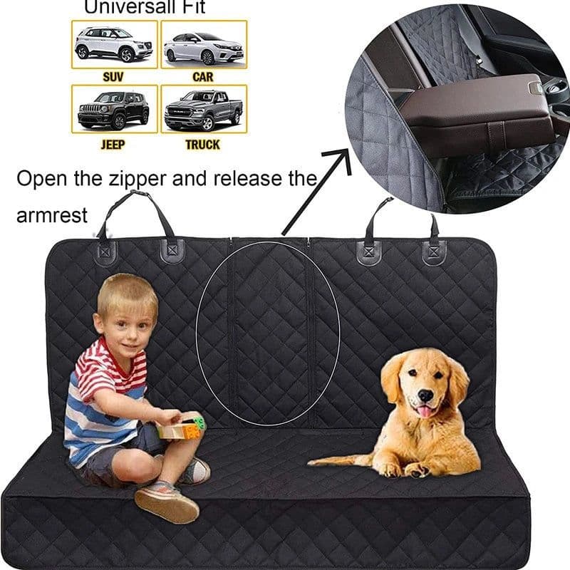 image-Car Pet Back Seat Pet Cover Protector Mat Rear Safety Car Travel Accessories for Pet Dog Cat Pet Carrier Supplies
