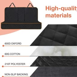 image-Car Pet Back Seat Pet Cover Protector Mat Rear Safety Car Travel Accessories for Pet Dog Cat Pet Carrier Supplies