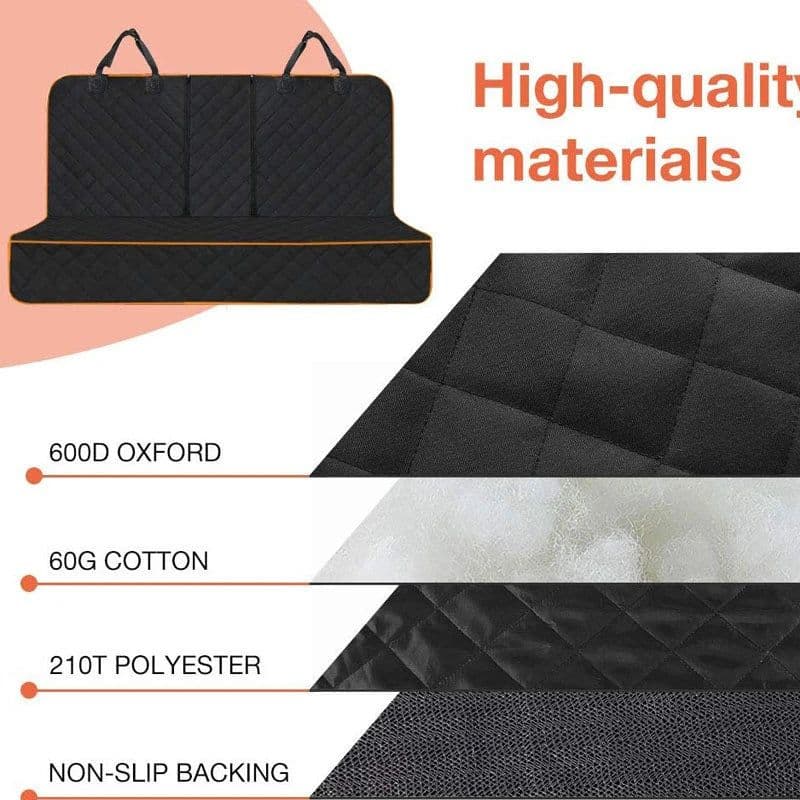 image-Car Pet Back Seat Pet Cover Protector Mat Rear Safety Car Travel Accessories for Pet Dog Cat Pet Carrier Supplies