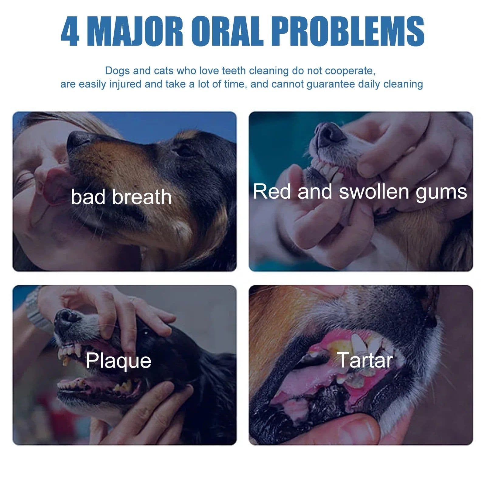 image-Pet Teeth Cleaner Spray Tartar Removal Mouth Fresher Deodorant Natural Plaques Off Prevent Oral Calculus Dog Oral Cleanse Liquid