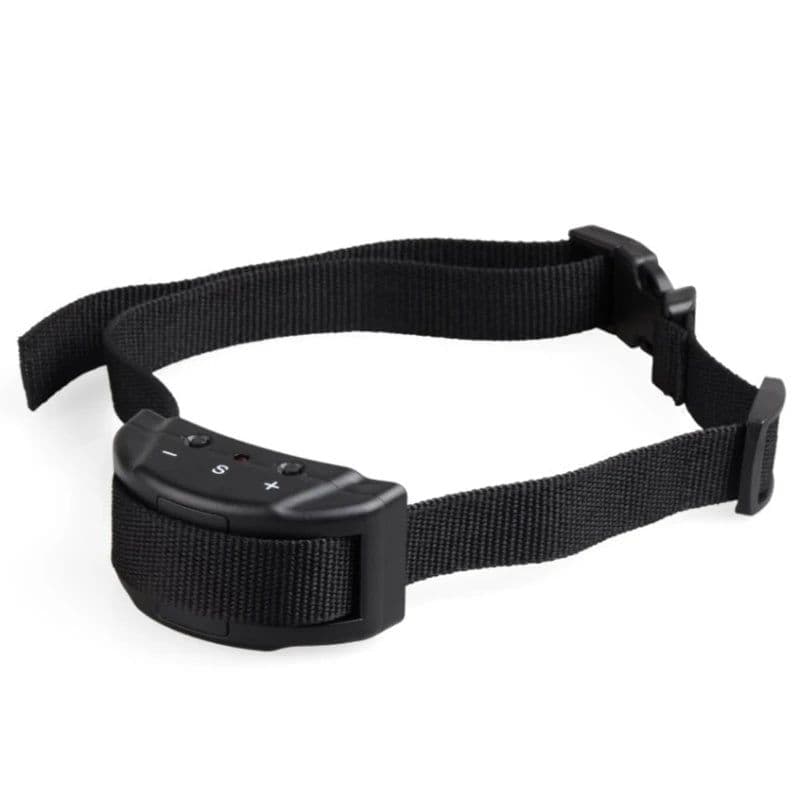 image-448B Electric Anti Bark Collar Portable Outdoor Walking Dogs Pets Artifact Supplies