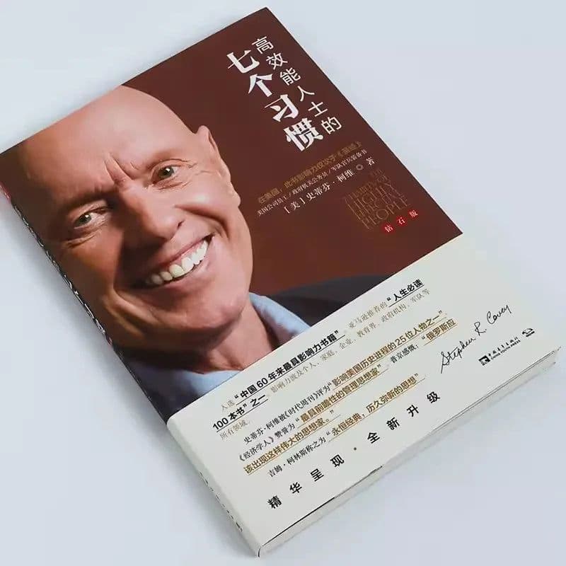 image-The 7 Habits of Highly Effective People Enterprise Team Management Stephen Covey Principles of Successful Execution of Thinking