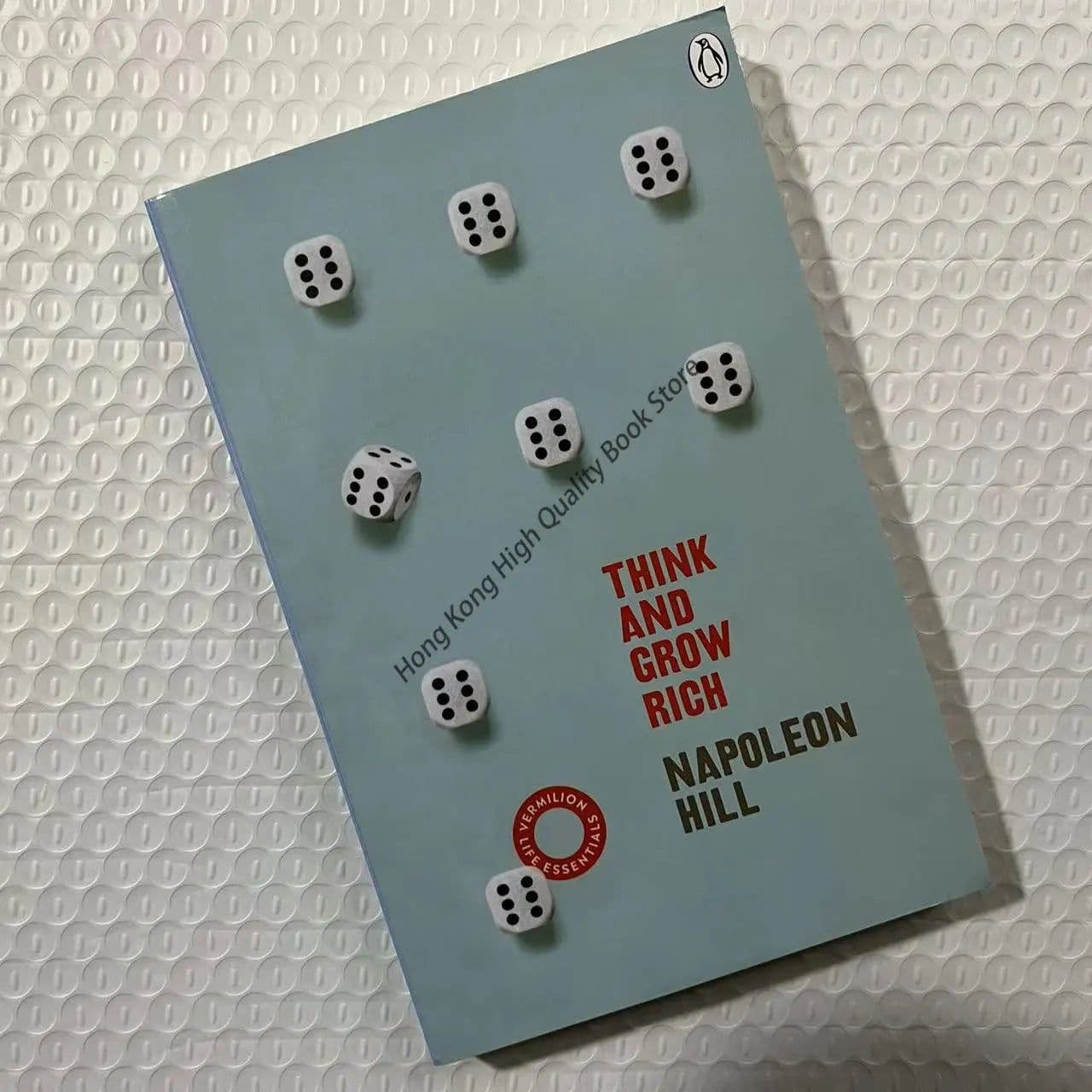 image-Think and Grow Rich By Napoleon Hill Motivational Personal Transformation Self-Help English Book Paperback
