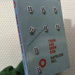 image-Think and Grow Rich By Napoleon Hill Motivational Personal Transformation Self-Help English Book Paperback