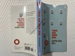 image-Think and Grow Rich By Napoleon Hill Motivational Personal Transformation Self-Help English Book Paperback