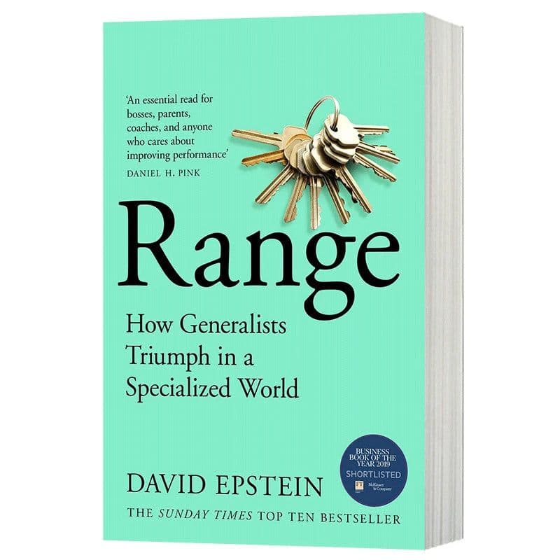 image-Range David Epstein, Bestselling books in English, Self-Help books 9781509843527