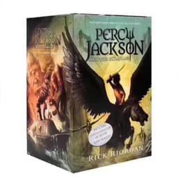 image-5 Books/Set Percy Jackson & The Olympians English Original Novel Books Children's English Picture Book Sets