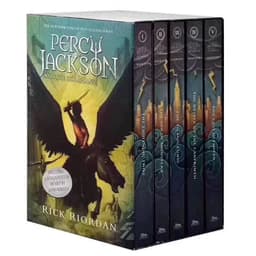 image-5 Books/Set Percy Jackson & The Olympians English Original Novel Books Children's English Picture Book Sets