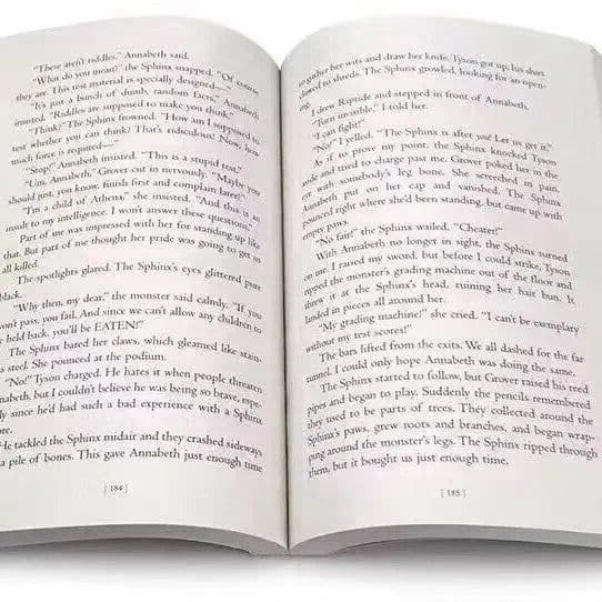 image-5 Books/Set Percy Jackson & The Olympians English Original Novel Books Children's English Picture Book Sets