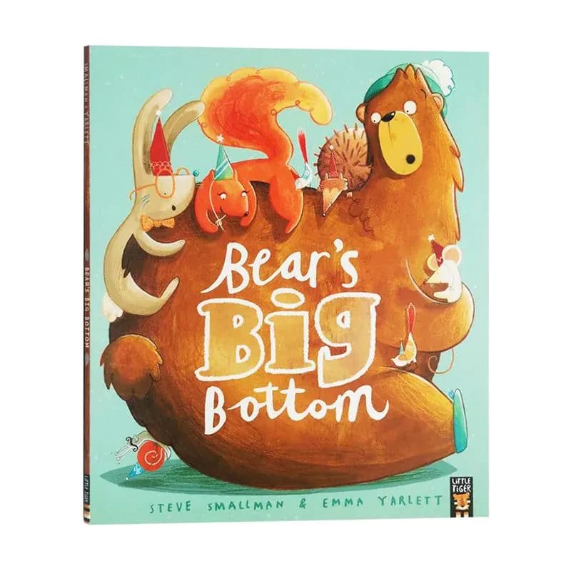 image-Bear's Big Bottom, Children's books aged 3 4 5 6, English picture book, 9781848955868