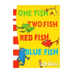 image-One Fish Two Fish Red Fish Blue Fish Dr.Seuss Interesting Story Parent Child Kids Early Education Picture English Book