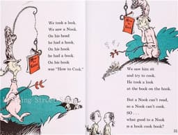 image-One Fish Two Fish Red Fish Blue Fish Dr.Seuss Interesting Story Parent Child Kids Early Education Picture English Book