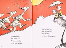 image-One Fish Two Fish Red Fish Blue Fish Dr.Seuss Interesting Story Parent Child Kids Early Education Picture English Book