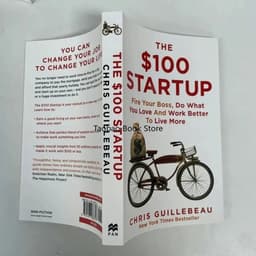 image-The $100 Startup Chris Guillebeau Books for Adults, Self-management and Entrepreneurial Business Stories Libros Livros