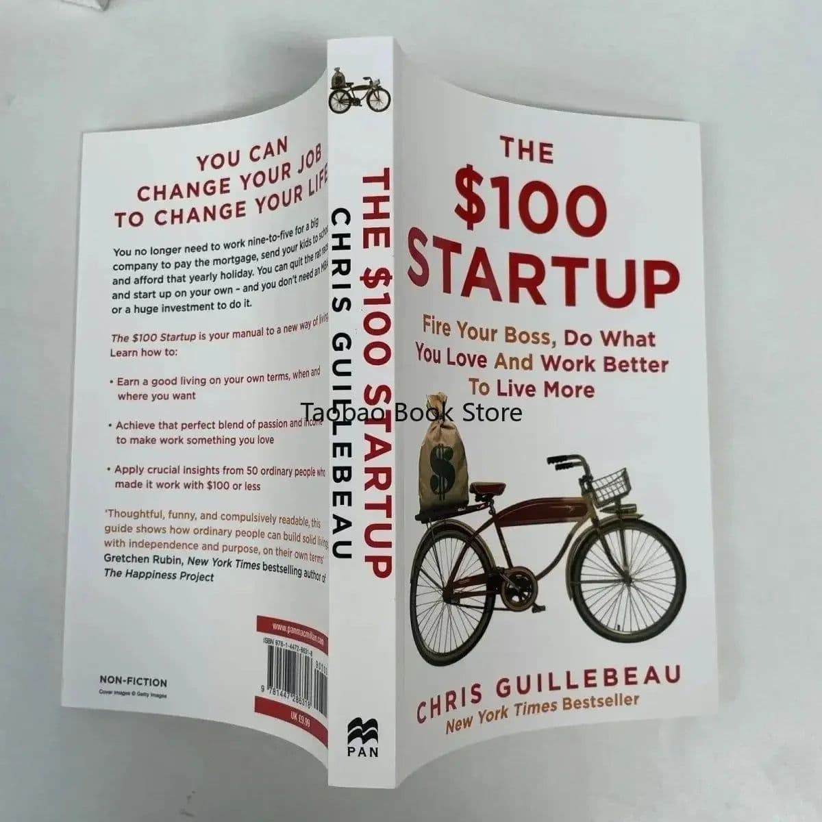 image-The $100 Startup Chris Guillebeau Books for Adults, Self-management and Entrepreneurial Business Stories Libros Livros