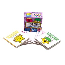 image-6books/set/ Little Miss Pocket Library,Baby Children's books aged 1 2 3, English picture book, 9781405292528