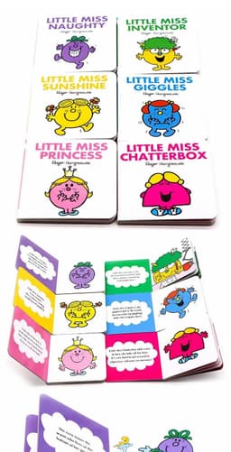 image-6books/set/ Little Miss Pocket Library,Baby Children's books aged 1 2 3, English picture book, 9781405292528