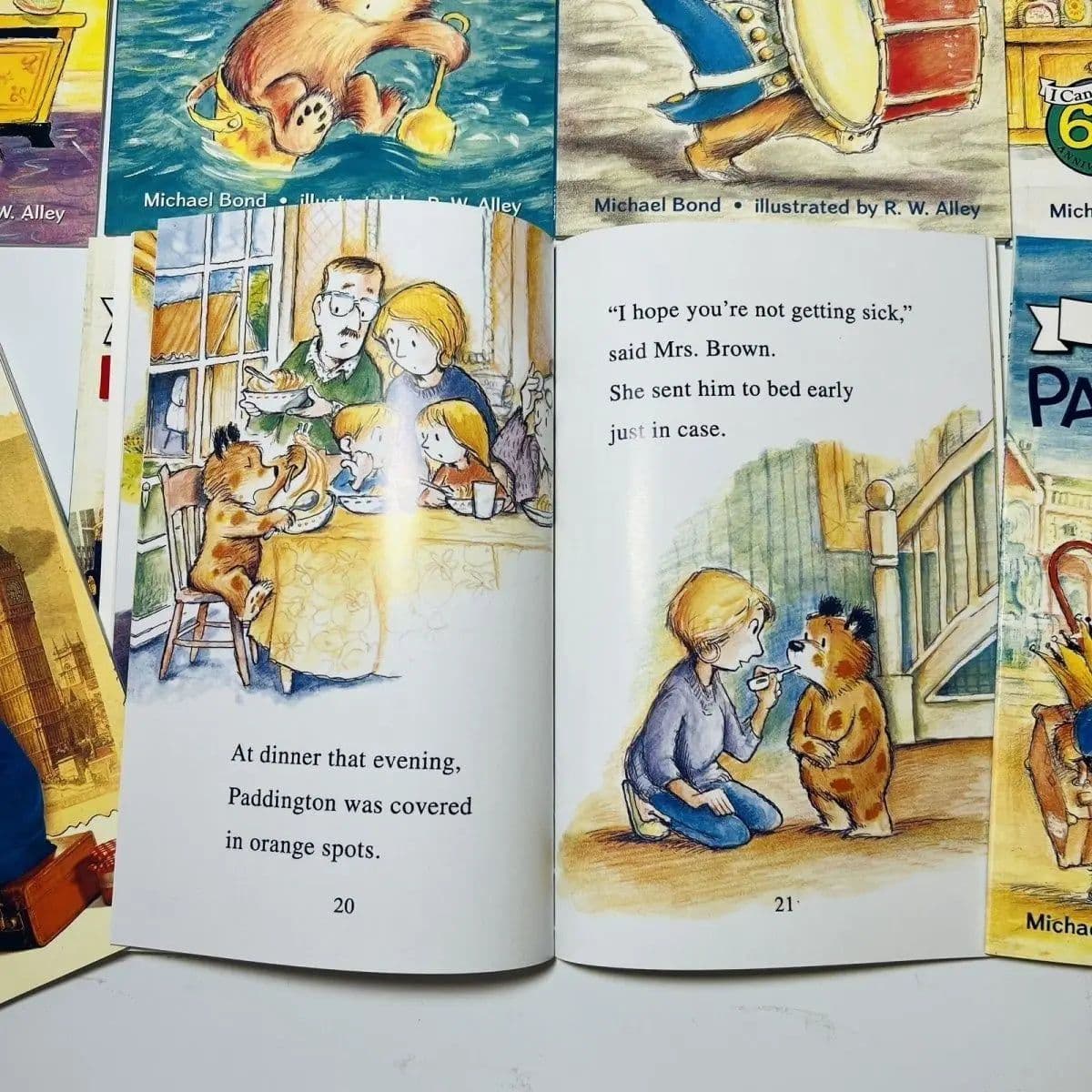 image-8 Early education books for children I Can Read Level 1-Paddington English Storybooks for ages 3-8