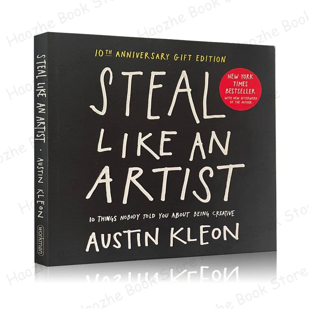 image-Steal Like an Artist: 10 Things Nobody Told You About Being Creative by Austin Kleon English Book Paperback